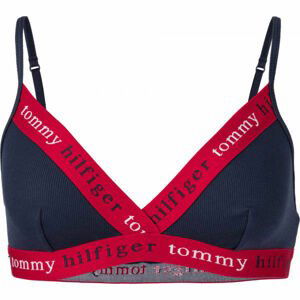 Tommy Hilfiger TRIANGLE BRA Dámská podprsenka, Tmavě modrá,Červená,Bílá, velikost