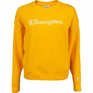 Champion CREWNECK SWEATSHIRT žlutá M - Dámská mikina