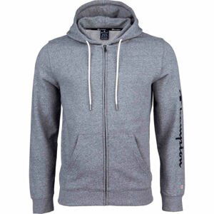 Champion HOODED FULL ZIP SWEATSHIRT šedá L - Pánská mikina