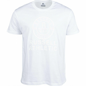 Russell Athletic TONAL S/S CREWNECK TEE SHIRT bílá S - Pánské triko