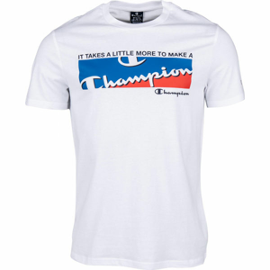 Champion CREWNECK T-SHIRT bílá M - Pánské tričko