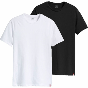 Levi's SLIM 2PK CREWNECK 1 Pánské tričko, bílá, veľkosť XL