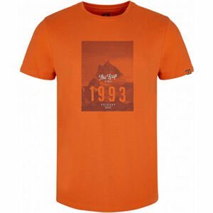 Loap ANILL Pánské triko, Oranžová,Černá, velikost