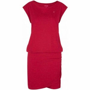Loap BUKKI Dámské šaty, červená, velikost XL