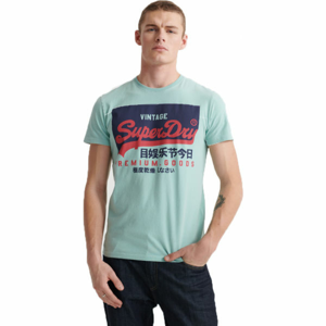 Superdry VL O TEE zelená XXL - Pánské tričko