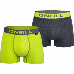 O'Neill BOXER PLAIN 2PACK černá XXL - Pánské boxerky