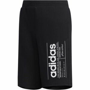 adidas YB BB SHORT Chlapecké kraťasy, černá, velikost 140