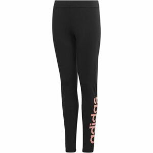 adidas LINEAR LEGGINGS Dívčí legíny, černá, velikost