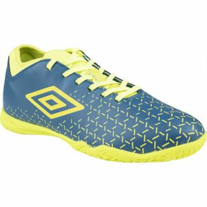 Umbro VELOCITA V CLUB IC Pánské sálovky, Modrá,Žlutá, velikost 7.5