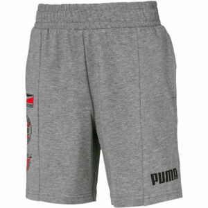 Puma ALPHA SUMMER SHORT Dětské sportovní šortky, šedá, velikost 152