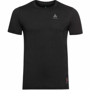 Odlo SUW MEN'S TOP CREW NECK S/S NATURAL+ LIGHT černá XL - Pánské tričko