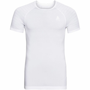 Odlo SUW MEN'S TOP CREW NECK S/S PERFORMANCE X-LIGHT bílá XL - Pánské tričko