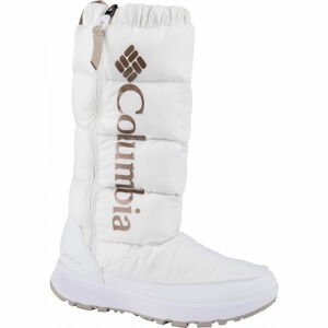 Columbia PANINARO OMNI-HEAT Dámské vysoké zimní boty, Bílá,Hnědá,Béžová, velikost 8