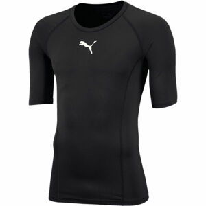 Puma LIGA BASELAYER TEE SS JR Chlapecké funkční triko, černá, velikost 140