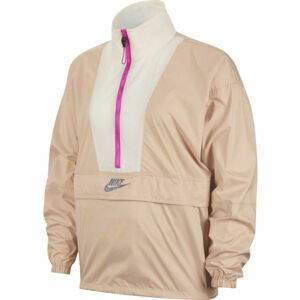 Nike NSW ICN CLSH JKT LW W Dámská bunda, Oranžová,Béžová,Šedá, velikost