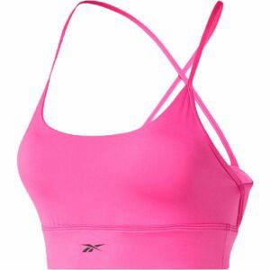 Reebok WOR NEW TRI BACK BRA-PAD Podprsenka, růžová, velikost XS