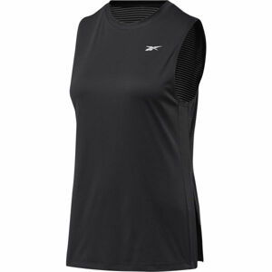 Reebok WOR MESH TANK Dámské sportovní tílko, Černá,Bílá, velikost