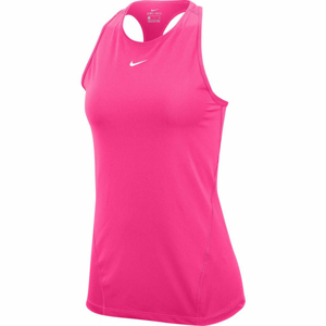 Nike NP TANK ALL OVER MESH W Dámské tílko, růžová, velikost S