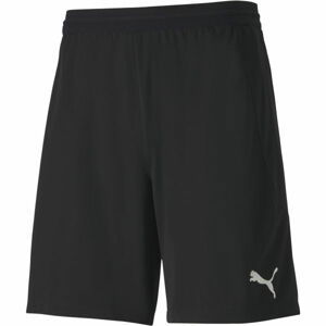 Puma TEAM FINAL 21 KNIT SHORTS Pánské kraťasy, černá, velikost S