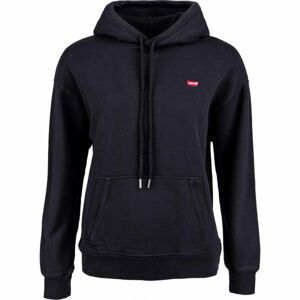 Levi's STANDARD HOODIE Dámská mikina, černá, velikost XS