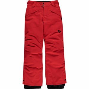 O'Neill PB ANVIL PANTS Červená 140 - Chlapecké lyžařské/snowboardové kalhoty