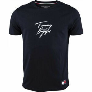 Tommy Hilfiger CN SS TEE LOGO  XL - Pánské tričko