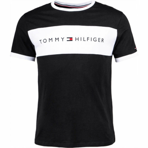 Tommy Hilfiger CN SS TEE LOGO FLAG  XL - Pánské tričko