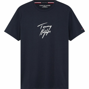 Tommy Hilfiger CN SS TEE LOGO  M - Pánské tričko