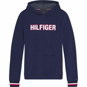 Tommy Hilfiger OH HOODIE LS HWK Tmavě modrá XL - Pánská mikina