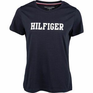 Tommy Hilfiger CN TEE SS HILFIGER Tmavě modrá L - Dámské tričko