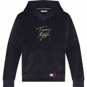 Tommy Hilfiger OH HOODIE VELOUR  S - Dámská mikina