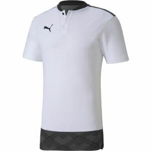 Puma TEAM FINAL 21 CASUALS POLO Unisex triko, bílá, velikost S