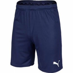 Puma TEAM GOAL 23 KNIT SHORTS Pánské kraťasy, tmavě modrá, velikost M