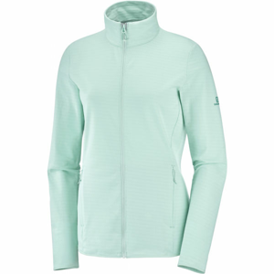 Salomon OUTRACK FULL ZIP W modrá M - Dámská mikina