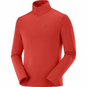 Salomon OUTRACK HALF ZIP MID  XXL - Pánská mikina