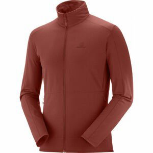 Salomon OUTRACK FULL ZIP MID M  S - Pánská mikina