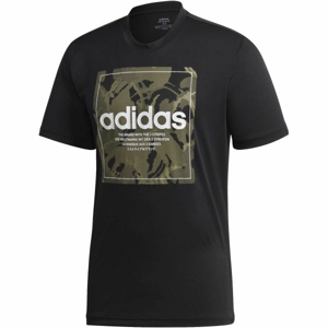 adidas CAMO BX T Pánské tričko, černá, velikost XXL