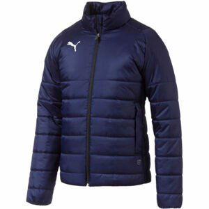 Puma LIGA Casuals Padded Jacket Pánská bunda, tmavě modrá, velikost L