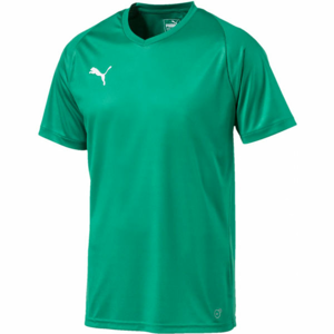 Puma LIGA JERSEY CORE zelená M - Pánské sportovní triko