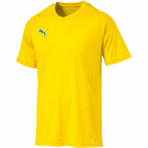 Puma LIGA JERSEY CORE žlutá S - Pánské sportovní triko
