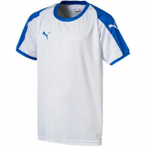 Puma LIGA  JERSEY JR bílá 140 - Chlapecké triko