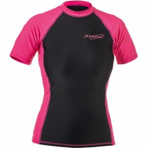 Alapai UV WATER T-SHIRT Dámské tričko do vody s UV ochranou, černá, velikost XS