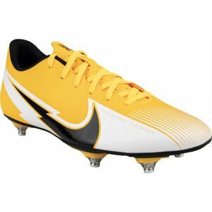 Nike VAPOR 13 CLUB SG Pánské kolíky, Žlutá,Bílá,Černá, velikost 40.5