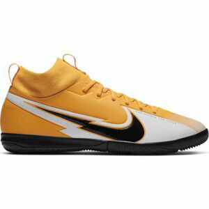 Nike JR MERCURIAL SUPERFLY 7 ACADEMY IC Chlapecké sálovky, oranžová, velikost 33.5