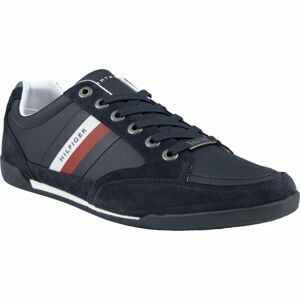 Tommy Hilfiger CORPORATE MATERIAL MIX CUPSOLE Pánské tenisky, tmavě modrá, velikost 41