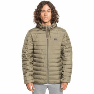 Quiksilver SCALY HOOD Pánská bunda, khaki, velikost S