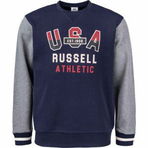 Russell Athletic PRINTED CREWNECK SWEATSHIRT  S - Pánská mikina