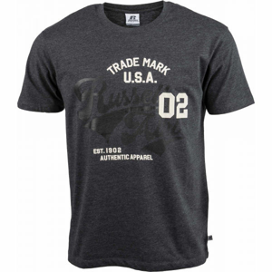 Russell Athletic S/S CREWNECK TEE SHIRT Černá S - Pánské tričko