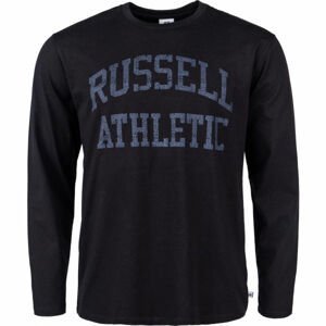 Russell Athletic L/S CREWNECK TEE SHIRT Pánské tričko, černá, velikost XXL