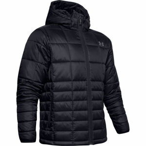 Under Armour ARMOUR INSULATED HOODED JKT Pánská bunda, černá, veľkosť M